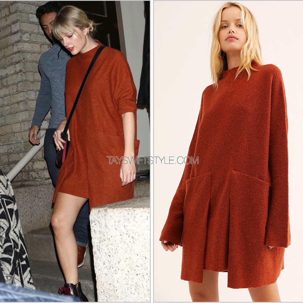 RARE ASO Taylor Swift Free People Zoe Swit Dress, M